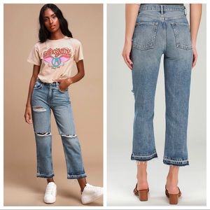 Free People Lita High Wasted Jeans